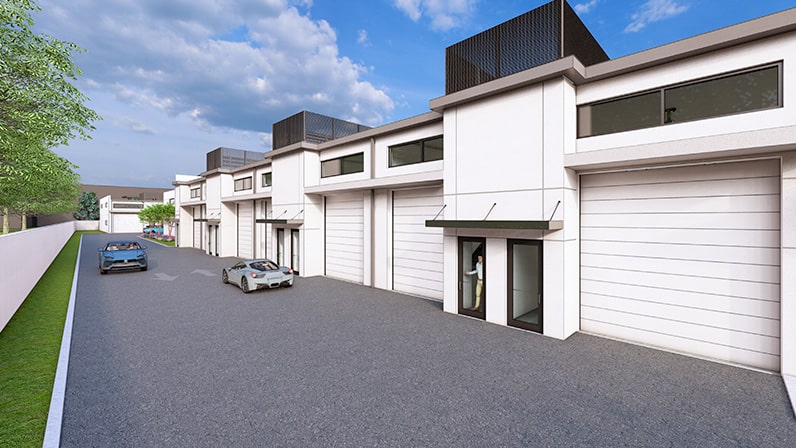 Precast Concrete Structure of Naples Auto Vault