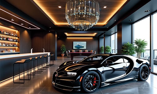 Beyond the Garage — Clive Daniel Interiors Creates a Stage for Luxury, Lifestyle, and Performance