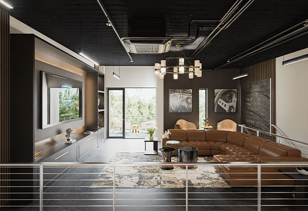 Living Room Naples Auto Vault