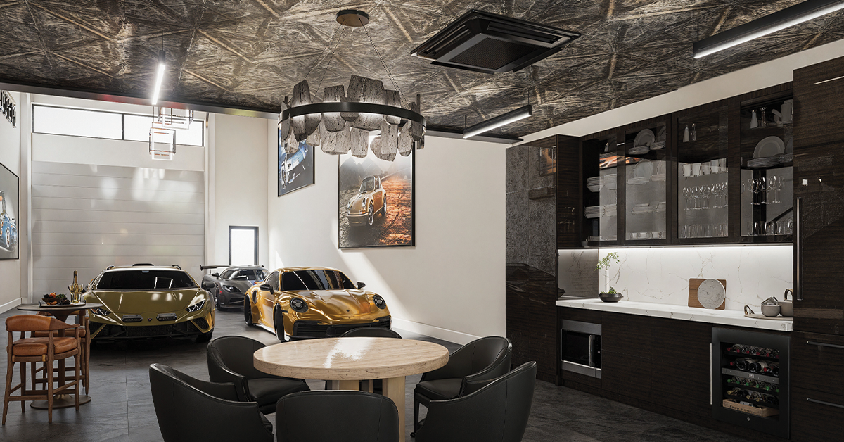Interior or aerial view related to Naples auto storage Custom design clive daniels